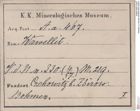 Etiketten zu Wavellit (NHMW-MIN-Aa467)